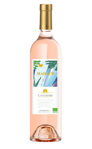[3760234100880] CHATEAU DE L'ESCARELLE Mahaut BIO, 2023 Coteaux Varois en provence AOP Rosé 75 cl
