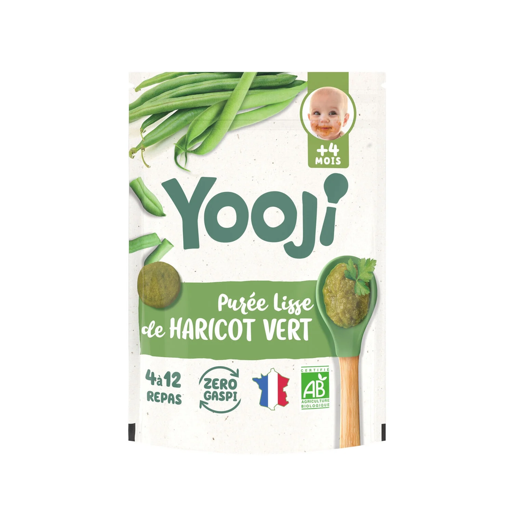YOOJI Organic baby puree green beans 480 g