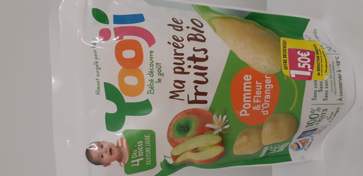 [3760234500512] FRUITS Organic fruit puree from 4 months 480 g