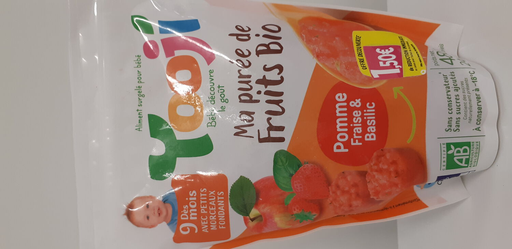 [3760234500529] FRUITS Organic fruit puree from 9 months 480 g