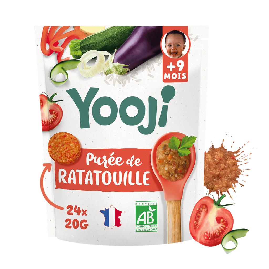 YOOJI Organic Ratatouille Baby Puree 9+ Months 480g