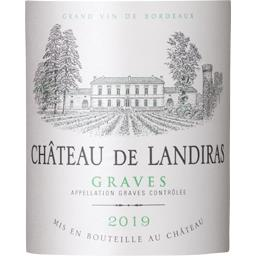 [3760235150020] CHÂTEAU DE LANDIRAS Graves AOC white wine 75 cl