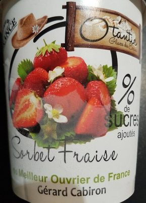 [3760244100979] OTANTIC Sorvete de Morango Sem Açúcar 334 g