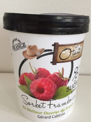 [3760244100993] OTANTIC Raspberry Sorbet No Sugar 334 g