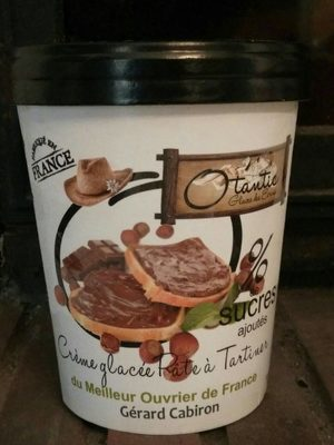 [3760244101013] OTANTIC Gelado Sabor Creme de Barrar Sem Açúcar 334 g