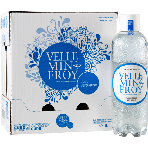 [3760244111005] VELLEMINFROY Eau Minérale Naturelle 1 L