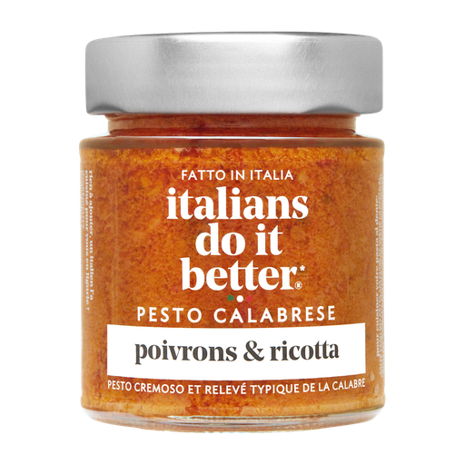 [3760253401012] ITALIANS DO IT BETTER Pesto Calabrese peppers and ricotta 135 g