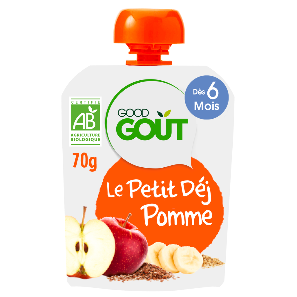 GOOD GOÛT Petit déj pomme 70 g