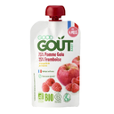 GOOD GOUT Puré de frutas para bebé Manzana Frambuesa BIO 120 g