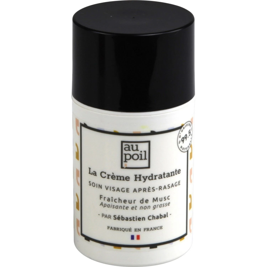 AU POIL Cuidado Facial Crema Hidratante Post-Afeitado 50 ml