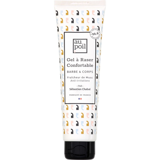 [3760295560050] AU POIL Shaving gel beard & body 150 ml