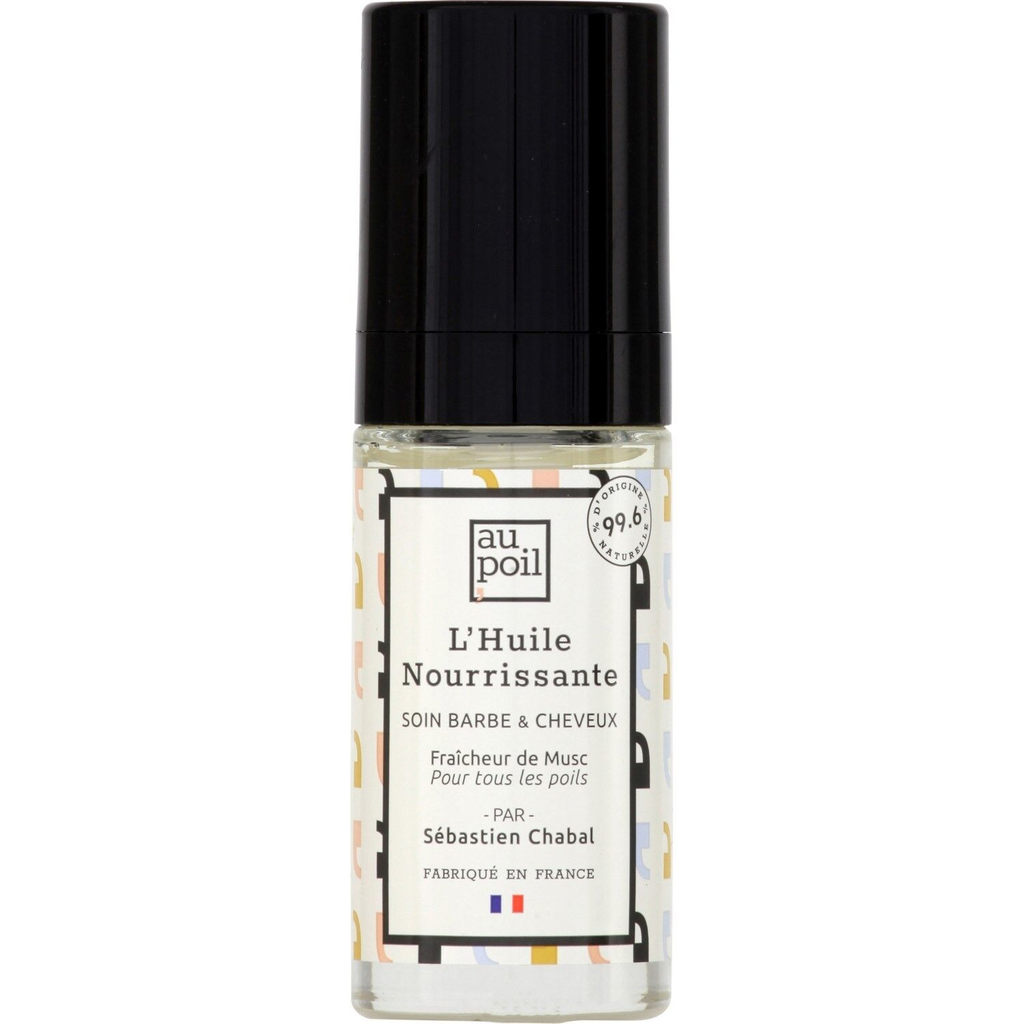 AU POIL Cuidado de barba óleo nutritivo 30 ml