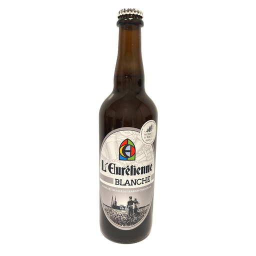 [3770001887128] L'EURELIENNE Bière artisanale blanche 75 cl