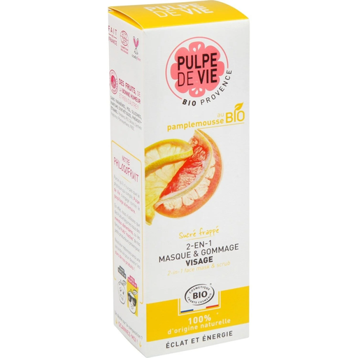 [3770002306147] PULPE DE VIE Masque visage gommage Bio 75 ml
