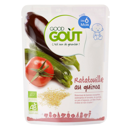[3770002327043] GOOD GOUT Baby Food Ratatouille Quinoa 190 g