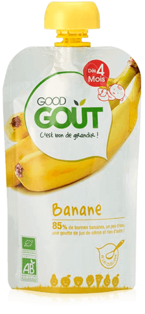 BANANE Organic fruit puree 120 g
