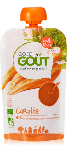[3770002327258] GOOD GOUT Organic Carrot Puree 120 g