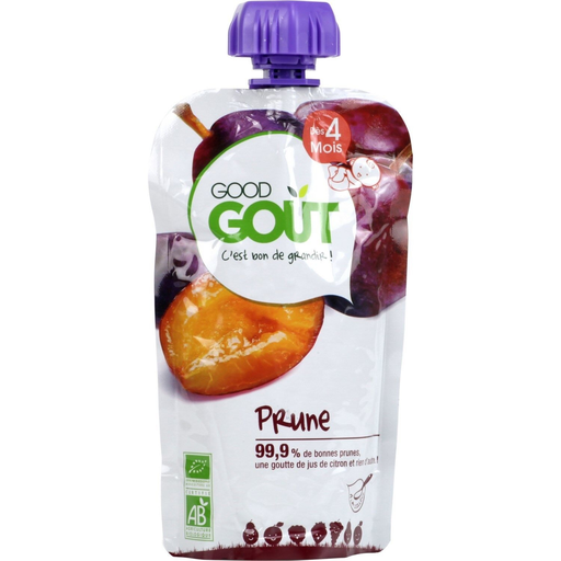 [3770002327463] GOOD GOUT Compota para bebé desde 4 meses Ameixa Bio 120 g