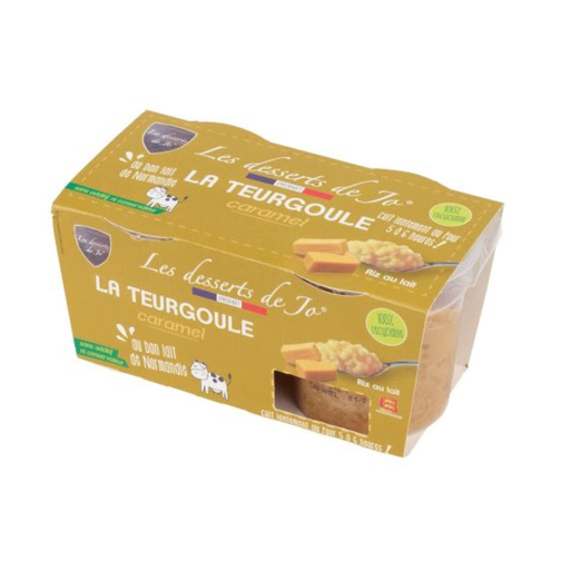 [3770003038122] LES DESSERTS Arroz doce com caramelo 2 potes de 110 g