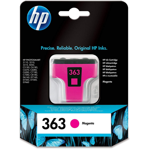 [0884962559390] HP Cartucho de tinta 363 Photo Magenta 1 unidad