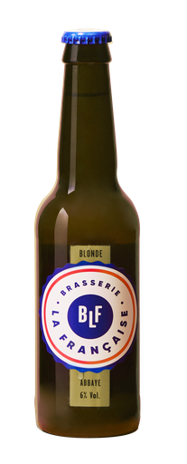 [3770013954054] BRASSERIE LA FRANCAISE Bière blonde abbaye 6% 33 cl