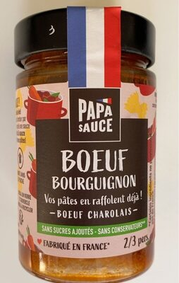 [3770015790070] PAPA SAUCE Beef Bourguignon 180 g
