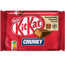 KITKAT Kit Kat Chunky bolachas estaladiças cobertas de chocolate de leite 4x40g