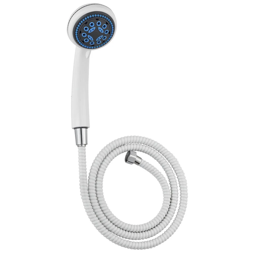 [3999991504741] NOTRE SÉLECTION 3-Jet Hand Shower + White Hose Kit