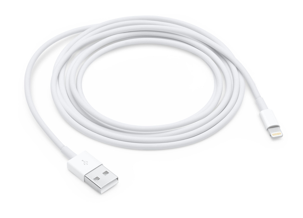 APPLE Câble de charge Lightning 2m Blanc
