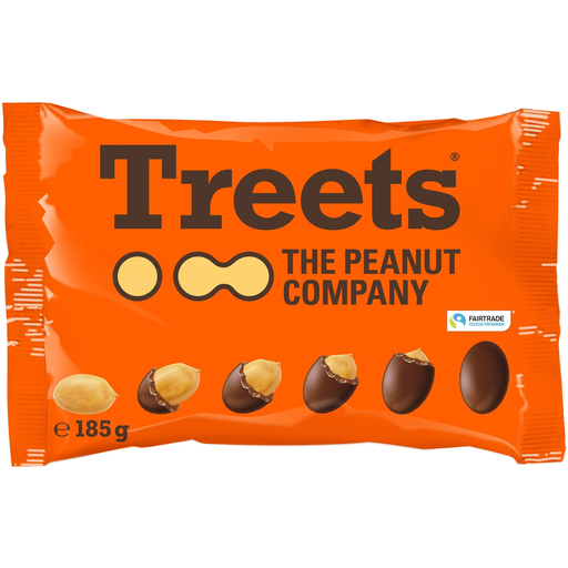[4000281332506] TREETS Chocolat cacahuètes 185 g