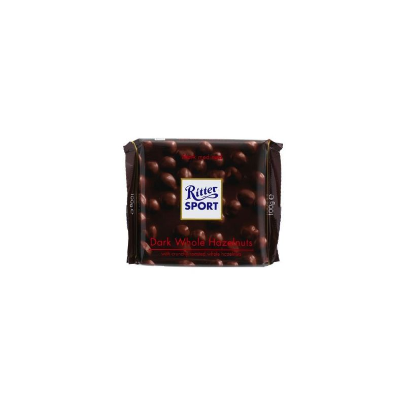RITTER TABLETTE Dark Chocolate/Hazelnut 100 g