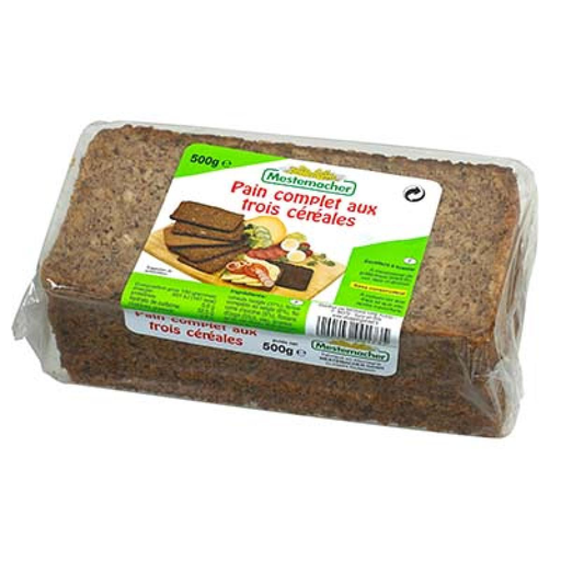 [4000446001735] MESTEMACHER 3-Grain Wholemeal Bread 500g
