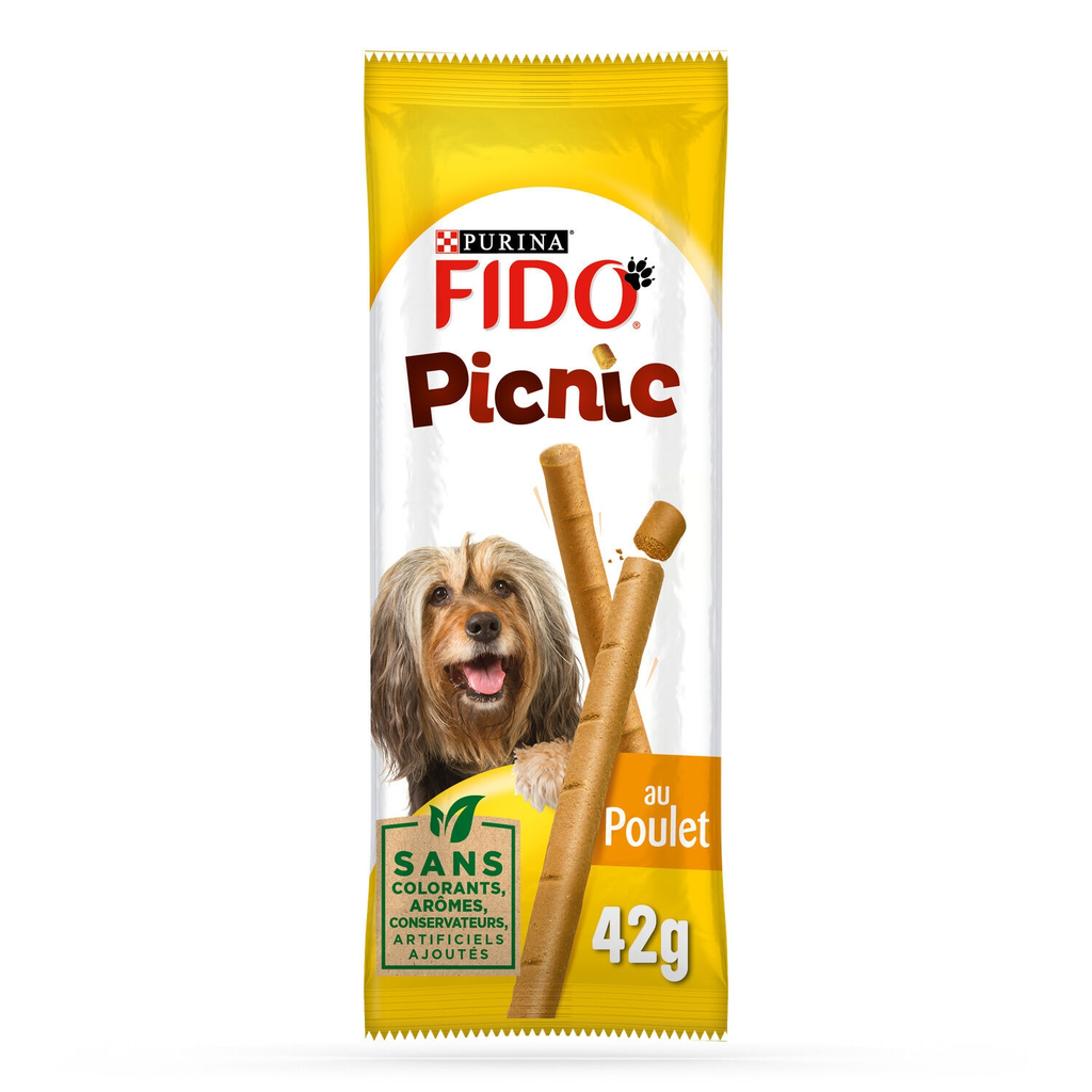 FIDO Sticks pour chien au poulet 42 g