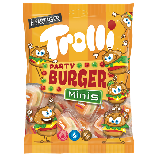 [4000512004912] TROLLI Burger Party Candy 100 g