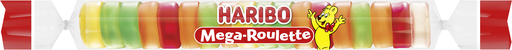 [4001686372586] HARIBO Bonbon Mega-Roulette Fruchtgummi 45 g