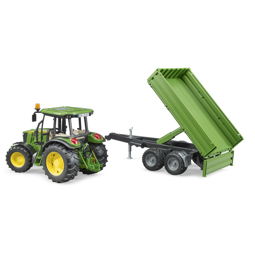 [4001702021085] BRUDER Tracteur John Deere 5115m Profi En Plastique Vert 58,5cm