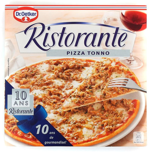 [4001724015390] DR. OETKER Pizza Ristorante Tonno 355 g