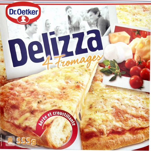 [4001724017608] DR. OETKER Delizza 4 Cheese Pizza 555 g