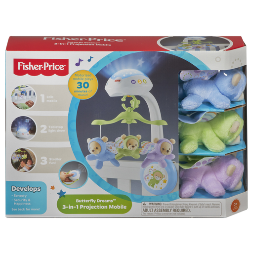 [0887961046076] FISHER-PRICE Móbile Doces Sonhos Borboleta