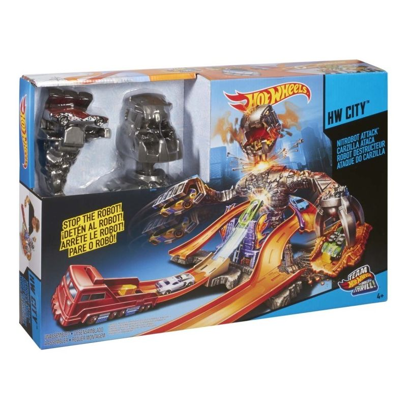 MATTEL Piste Robot Attaque