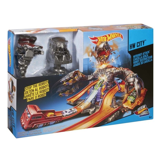 [0887961048292] MATTEL Pista Ataque Robô