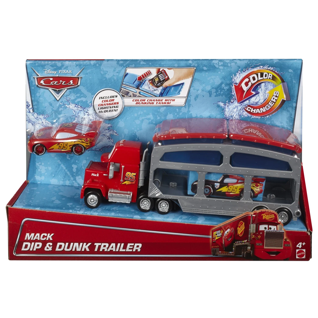 DISNEY Cars Pixar Mack Color Changers Truck Small Cars box