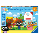 RAVENSBURGER Puzzle 2 X 12 Peças Desde 3 anos