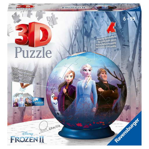 [4005556116003] RAVENSBURGER Puzzle 3 Dimensões Redondo 72 Peças