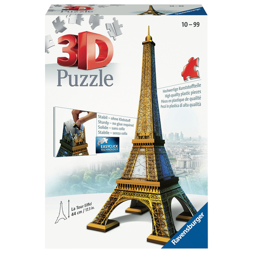 [4005556125562] RAVENSBURGER 3D Puzzle Eiffel Tower 216 pieces