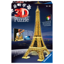RAVENSBURGER 3D Puzzle Eiffel Tower Illuminated 1 unit