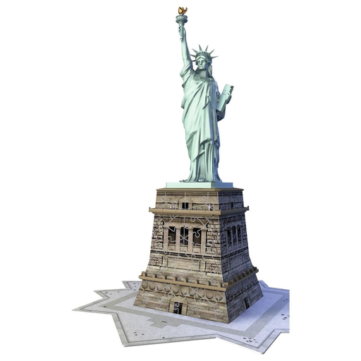 [4005556125845] RAVENSBURGER Puzzle 3D Estatua de la Libertad 108 piezas