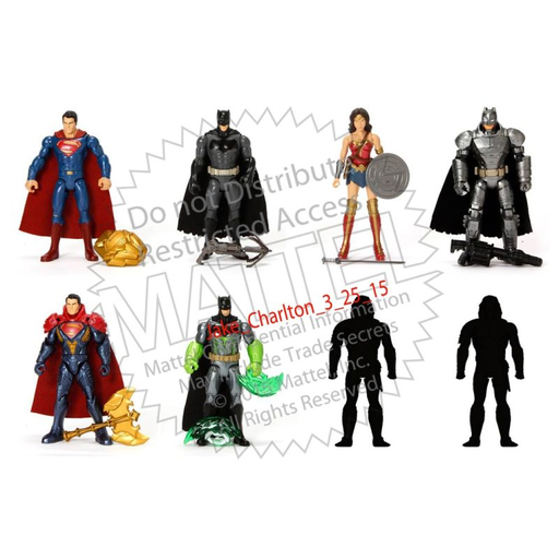 [0887961224580] MATTEL'ASSAINT Figura Batman Vs Superman