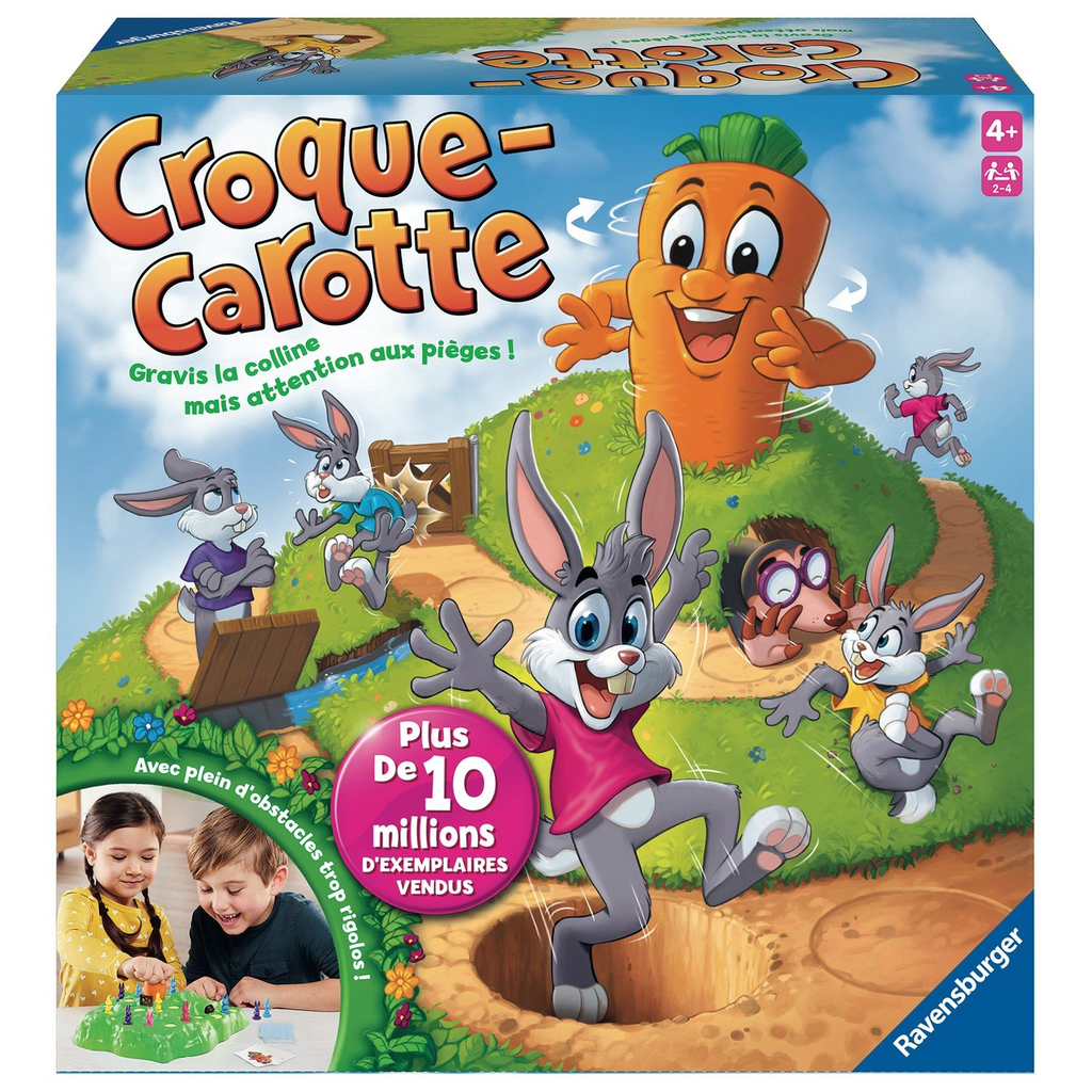 RAVENSBURGER Croque Carotte From 4 years old the box