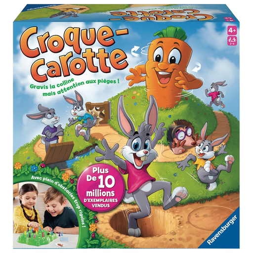 [4005556222230] RAVENSBURGER Croque Carotte From 4 years old the box